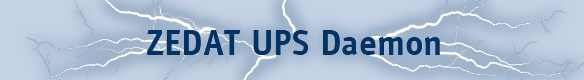 ZEDAT UPS Daemon (ZUPS)
